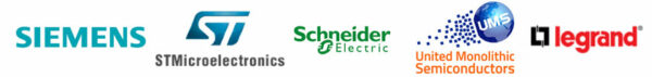 Siemens StMicroelectronics Schneider UMS Legrand clients confiance CTS